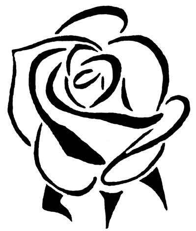 白黒 バライラスト ホワイトデーのイラスト素材画像集 Naver まとめ 薔薇の花イラスト画像 バラ ローズ Naver まとめ
